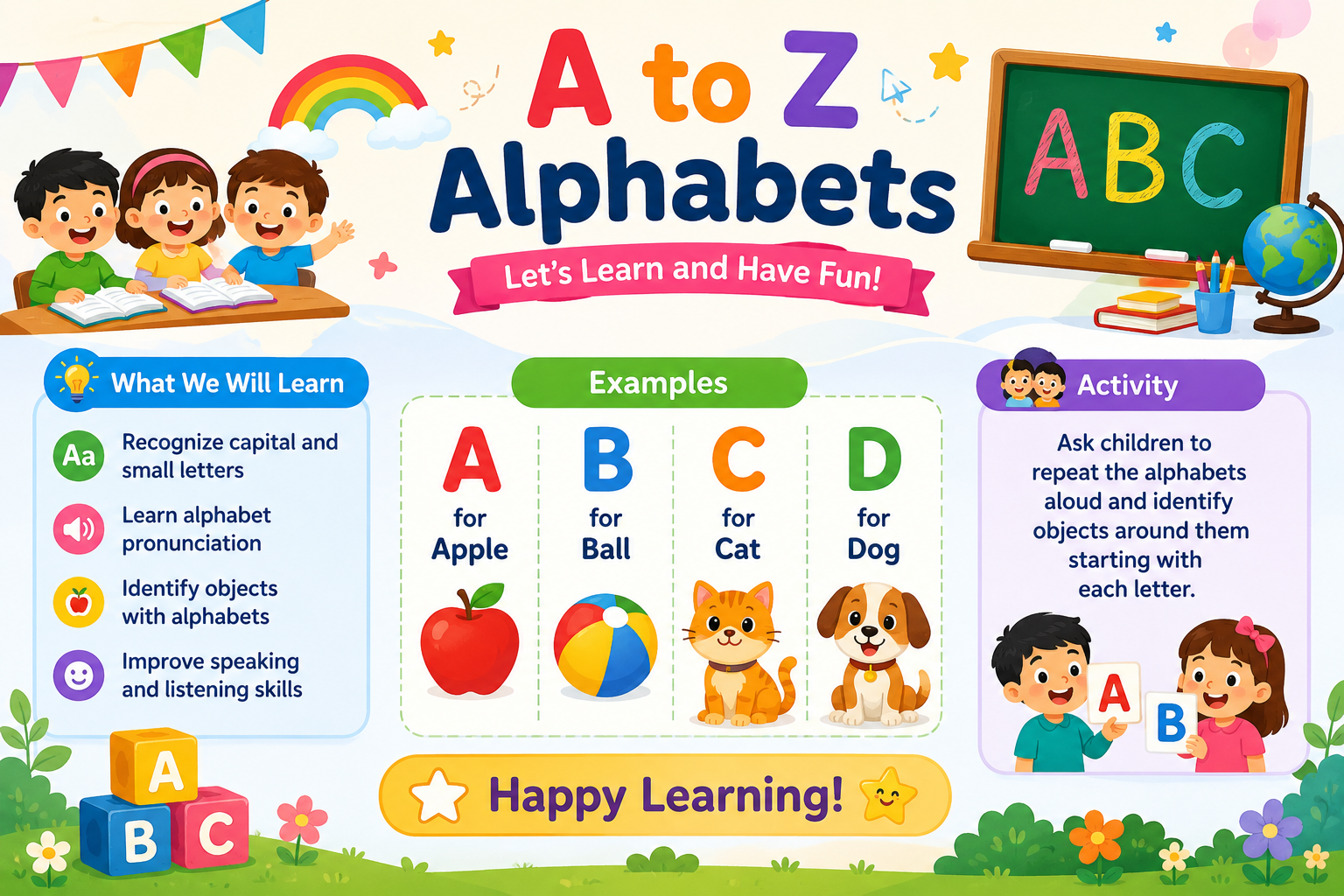 A to Z Alphabets
